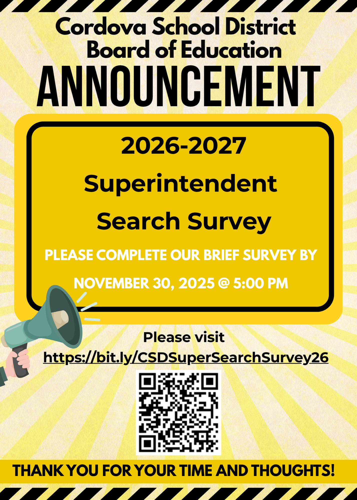 Superintendent Search Survey